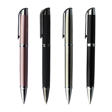 Factory cheap price metal writing pen with logo custom logo printed